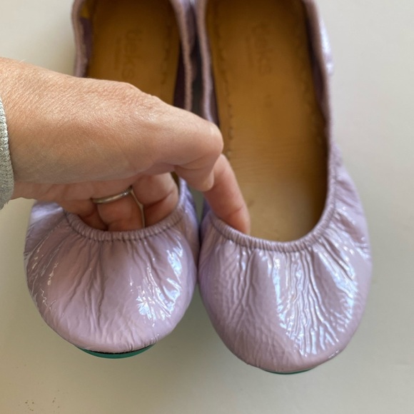 Tieks lavender patent leather ballet flats women’s 10 EUC - Picture 6 of 6